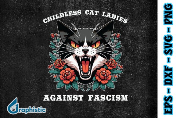Cat Lady Against This Childless SVG