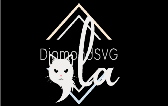 Comma La Cat for the People SVG