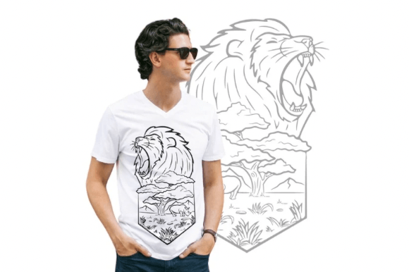 Lion and Rhinoceros SVG Review