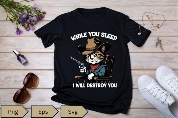 WHILE YOU SLEEP I WILL DESTROY YOU SVG